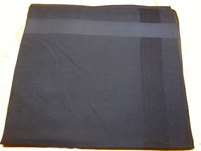 Nikituch Halstuch Baumwolle feiner Batist einfarbig dunkelblau 60x60cm