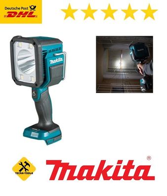 Makita Akku-Handstrahler, Taschenlampe DML812 ohne Akku und Ladegerät
