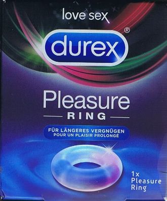 Durex Pleasure Ring Stimulationsring Penisring Silikon Sextoys Erotik 1 Stück