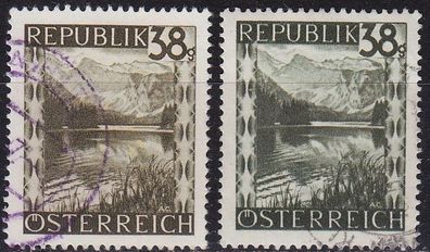 Österreich Austria [1949] MiNr 0756 ( O/ used ) [01] 2 Farben