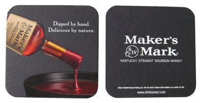 Makers Mark - Kentucky Straight Bourbon Whisky - 100 Bierdeckel