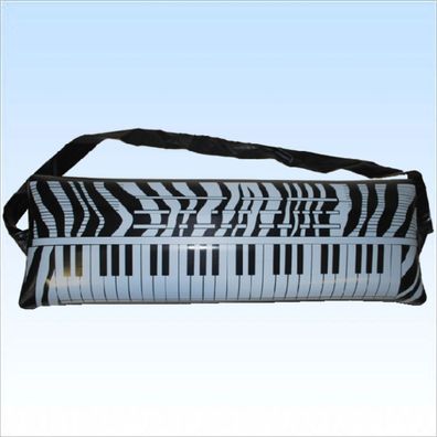 Aufblasbares Keyboard 60cm Instrument aufblasbar Musik Piano Party Dekoration
