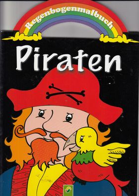 Piraten - Regenbogenmalbuch