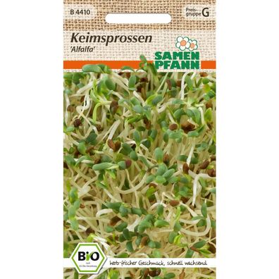 Keimsprossen Alfalfa, BIO, Samentüte