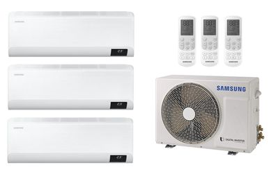 Samsung Klimaanlage AJ052TXJ3KG/ EU 5,2 kW + 3x Cebu 2,5 kW AR09TXFYAWKNEU