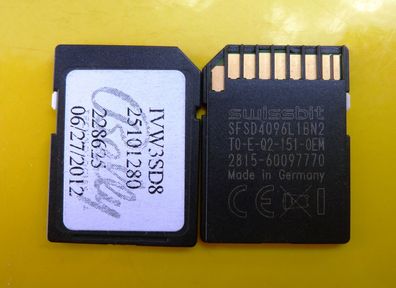 4 GB Swissbit SDHC Industrial SFSD4096L1BN2TO-I-Q2-151 SD SLC NAND S-220 Secure HC