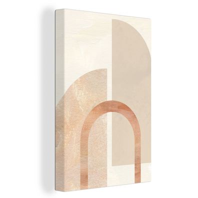 Leinwandbilder - 20x30 cm - Marmor - Design - Rosa