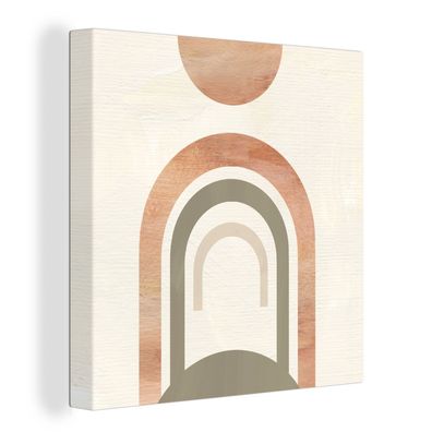Leinwandbilder - 20x20 cm - Design - Rosa - Abstrakt