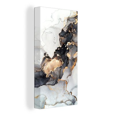 Leinwandbilder - 40x80 cm - Farbe - Marmor - Luxus