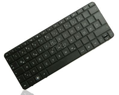 HP Mini Mini 210 1103 110-3500 110-3510NR 110-3530NR 210-3000 Tastatur DE blk.