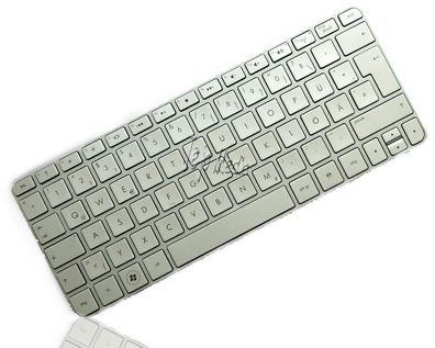 HP mini 210-2000 210-2100 210-2200 20xx 210-2080NR XG713UA Tastatur DE silber