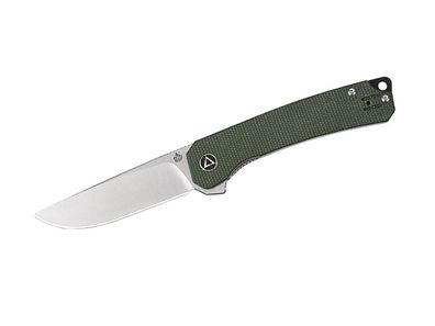 QSP Knife OSPREY QS139-C Messer Flipper 14C28N Stahl Micarta grün