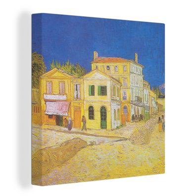 Leinwandbilder - 50x50 cm - Das gelbe Haus - Vincent van Gogh