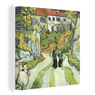 Leinwandbilder - 20x20 cm - Der Tod von Vincent van Gogh - Vincent van Gogh