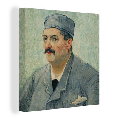 Leinwandbilder - 50x50 cm - Porträt von Etienne-Lucien Martin - Vincent van Gogh