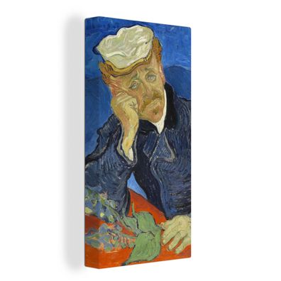 Leinwandbilder - 20x40 cm - Bildnis des Dr. Gachet - Vincent van Gogh