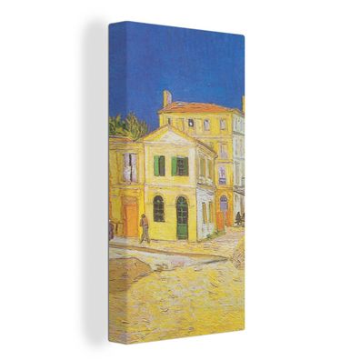 Leinwandbilder - 20x40 cm - Das gelbe Haus - Vincent van Gogh