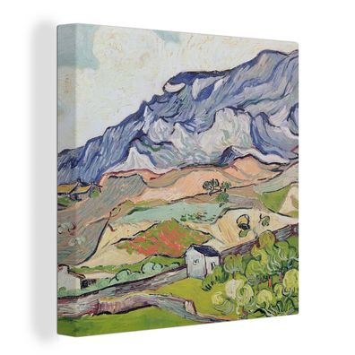Leinwandbilder - 90x90 cm - Die Alpen - Vincent van Gogh