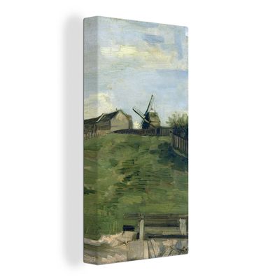 Leinwandbilder - 20x40 cm - Montmartre-Hügel mit Steinbruch - Vincent van Gogh