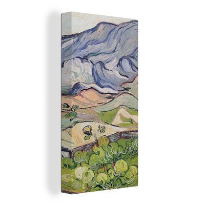 Leinwandbilder - 40x80 cm - Die Alpen - Vincent van Gogh