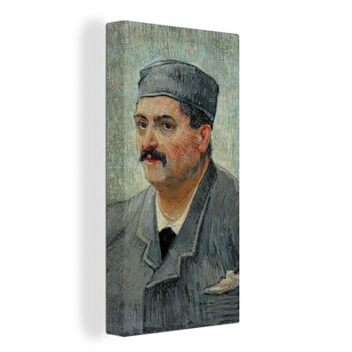 Leinwand Bilder - 80x160 cm - Porträt von Etienne-Lucien Martin - Vincent van Gogh