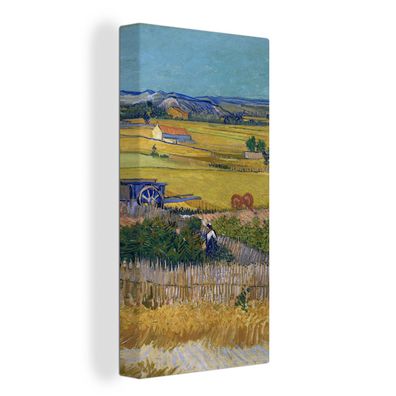 Leinwandbilder - 40x80 cm - Die Ernte - Vincent van Gogh
