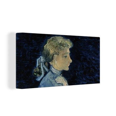 Leinwandbilder - 40x20 cm - Porträt von Adeline Ravoux - Vincent van Gogh