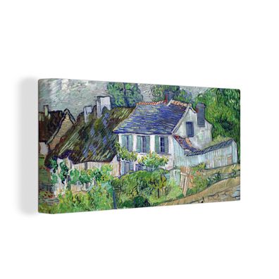 Leinwandbilder - 40x20 cm - Haus in Auvers - Vincent van Gogh