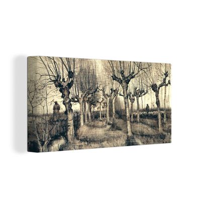 Leinwandbilder - 40x20 cm - Pollard-Birken - Vincent van Gogh