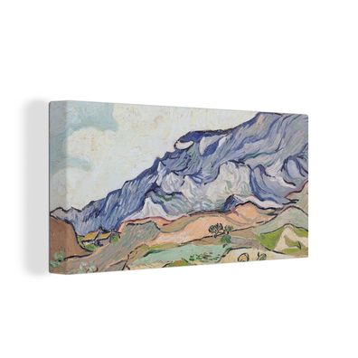 Leinwandbilder - 80x40 cm - Die Alpen - Vincent van Gogh