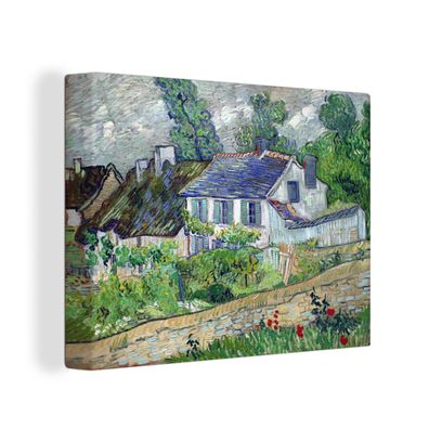 Leinwand Bilder - 120x90 cm - Haus in Auvers - Vincent van Gogh