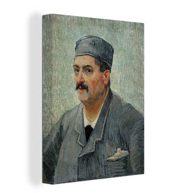 Leinwand Bilder - 90x120 cm - Porträt von Etienne-Lucien Martin - Vincent van Gogh