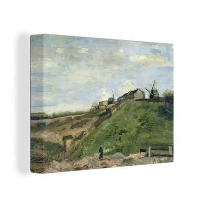 Leinwandbilder - 40x30 cm - Montmartre-Hügel mit Steinbruch - Vincent van Gogh