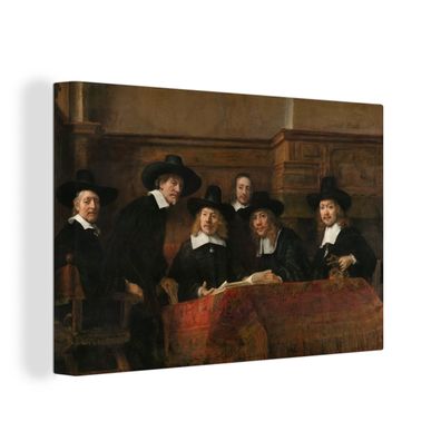 Leinwandbilder - 60x40 cm - Die Stahlmeister - Gemälde von Rembrandt van Rijn
