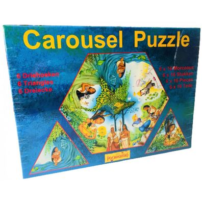 Disney Pocahontas Carousel Puzzle, 6 x 16 Teile