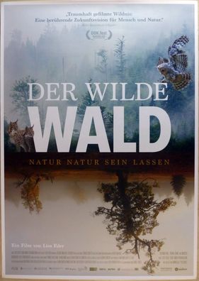 Der wilde Wald - Natur sein lassen - Original Kinoplakat A0 - Lisa Eder - Filmposter