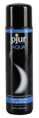 pjur AQUA Glide Premium-Gleitgel Gleitmittel Gleithilfe Wasserbasis 100 ml