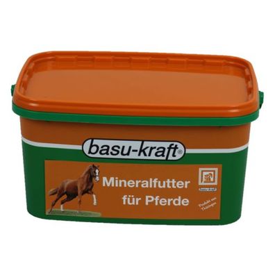 Mineralfutter für Pferde 5 kg / 25 kg - mit Vitaminen und Biotin - Winterfütterung