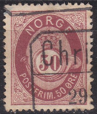 Norwegen NORWAY [1877] MiNr 0030 ( O/ used ) [02]