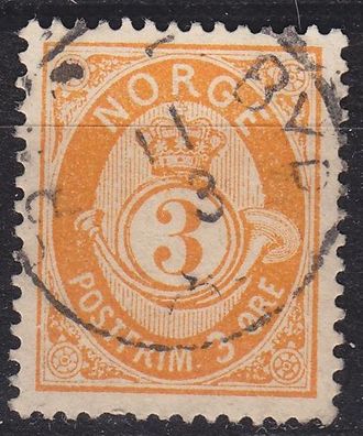 Norwegen NORWAY [1882] MiNr 0035 ( O/ used )
