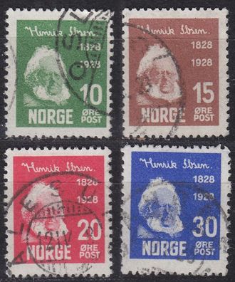 Norwegen NORWAY [1928] MiNr 0137-40 ( O/ used )