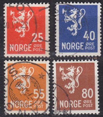 Norwegen NORWAY [1946] MiNr 0319-22 ( O/ used )