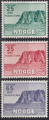 Norwegen NORWAY [1957] MiNr 0408-10 ( * * / mnh ) Landschaft