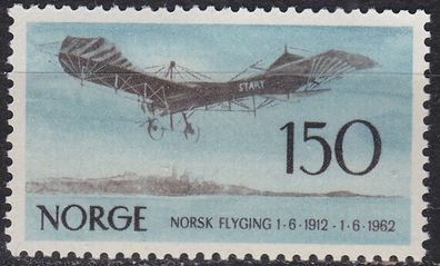 Norwegen NORWAY [1962] MiNr 0468 ( * * / mnh ) Flugzeug