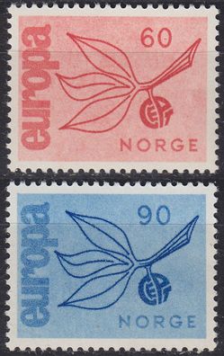 Norwegen NORWAY [1965] MiNr 0532-33 ( * * / mnh ) CEPT