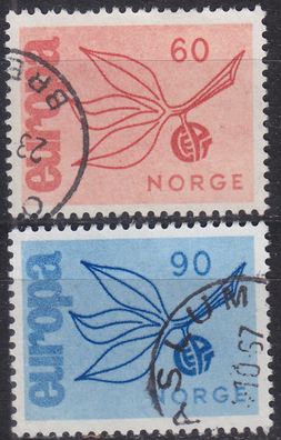 Norwegen NORWAY [1965] MiNr 0532-33 ( O/ used ) CEPT