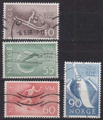 Norwegen NORWAY [1966] MiNr 0537-40 ( O/ used ) Sport