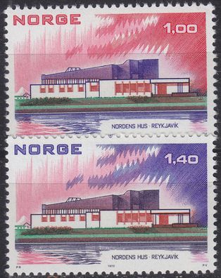 Norwegen NORWAY [1973] MiNr 0662-63 ( * * / mnh )