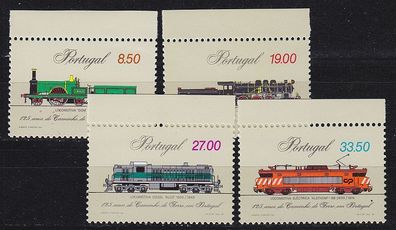 Portugal [1981] MiNr 1540-43 ( * * / mnh ) Eisenbahn