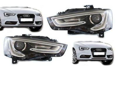 Original Bi-Xenon Scheinwerfer LED TFL - Audi A5 8T ohne Kurvenlicht inkl. Steuer...